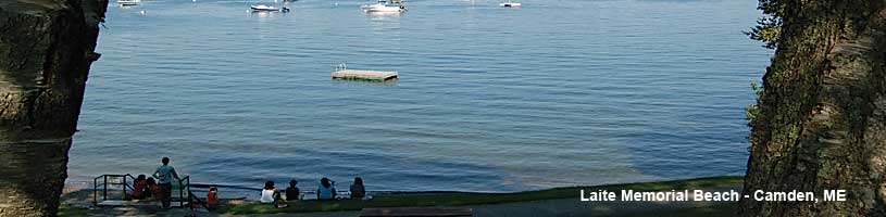 Laite Memorial Beach Park - Camden Harbor