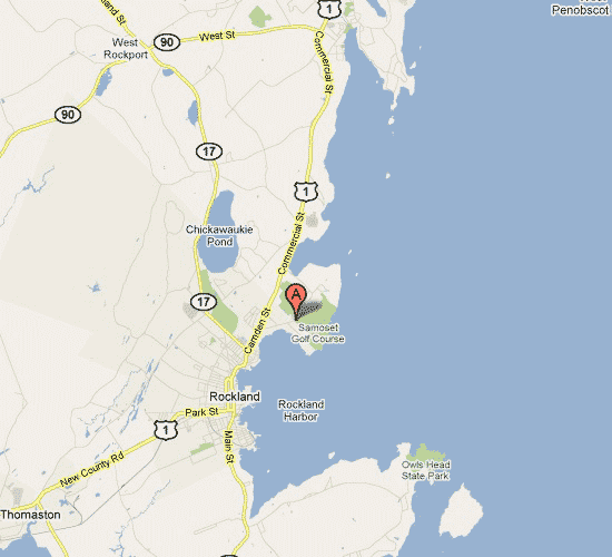 Samoset Resort google map