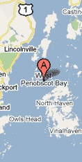 Google Map for Penobscot Bay
