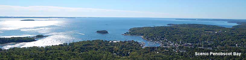 Penobscot Bay aerial